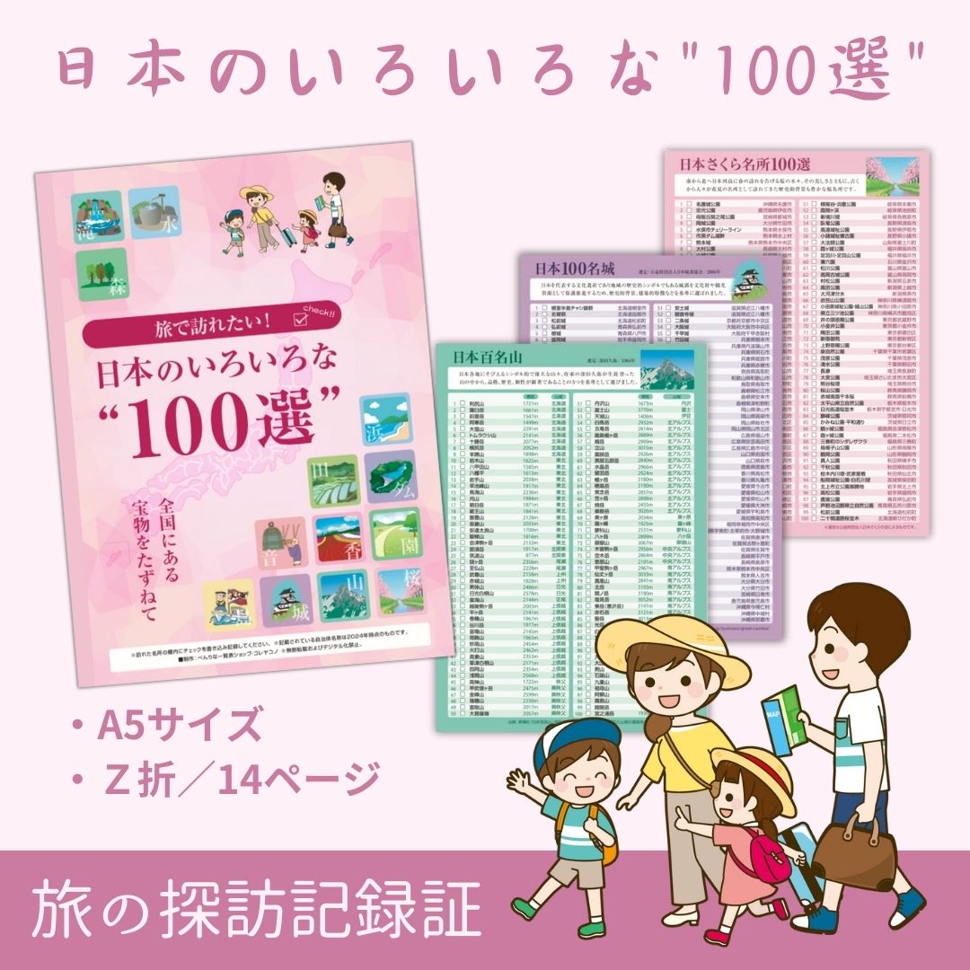 日本のいろいろな