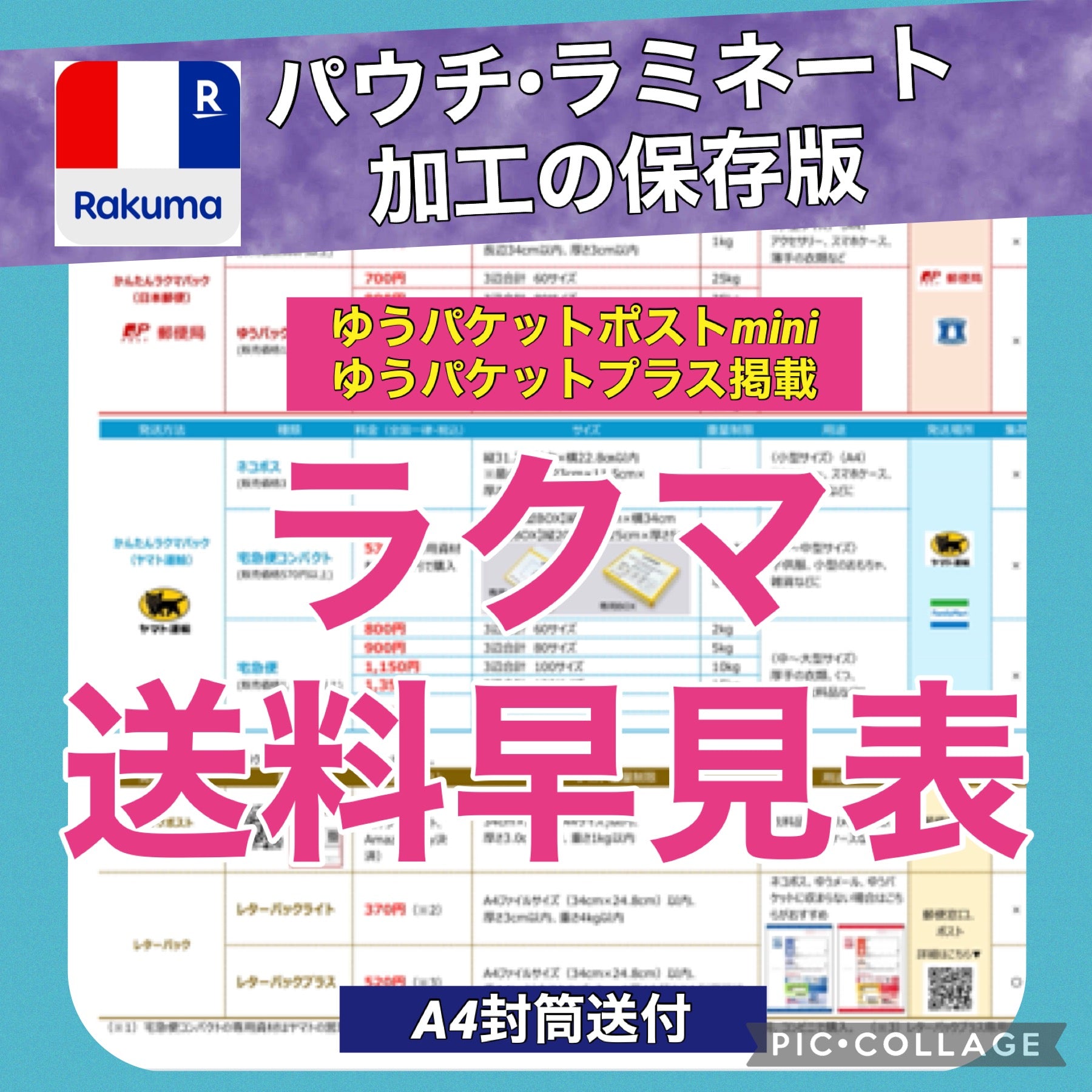 メルカリ、ラクマ、PayPayフリマに便利なアイテム – べんりな一覧表ショップ・コレヤコノ